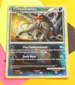 Houndoom - 5/90 - Holograma Inverso Crosshatch League Promo - Pokemon - Imagen 1 de 3