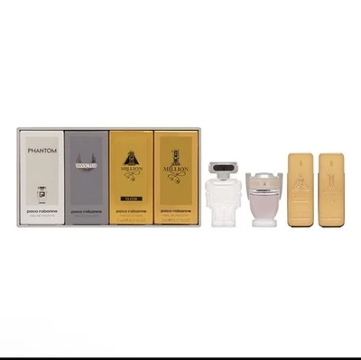 Mini set de regalo Paco Rabanne colonia para hombre (4 x 5 ml) mini dabbers de viaje 1 millón Foto 1 de 4