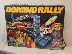 Vintage 1989 Domino Rally Deluxe Set Rocket Launcher  - Picture 1 of 2