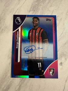 Topps 2025-26 Premier League Dango Ouattara Blue Auto /150 - Picture 1 of 2