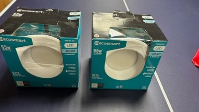 Eco-Smart 65W Dimmable LED Light Bulb indoor fits 6 inch and some 5 inch cans - Image 1 of 4