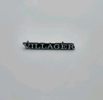 1977-1979 Mercury Cougar Villager lado logotipo insignia símbolo emblema vintage OEM Foto 1 de 3