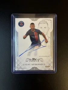 Topps PSG Premium Lucas Hernandez On-Card Autograph /49 - Picture 1 of 1