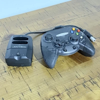 Joytech Wireless Controller and 2.4hz Wireless Receiver Module Xbox Original (2) - Image 1 of 4