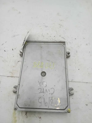 92-95 本田思域 DX LX/Del Sol S MT 发动机电脑 ECU 二手 原始设备制造商 37820-P06-A02 — 第 1/4 张图片