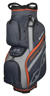 Nueva bolsa de carro de golf Snake Eyes SE500 gris oscuro/gris claro/naranja Foto 1 de 4