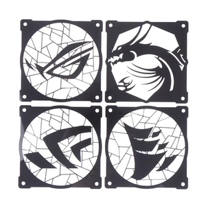 DIY 12cm*12cm Fan Cover Acrylic Cover use for 120mm fan Computer Case Cool-i- - Afbeelding 1 van 14