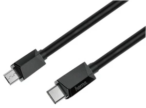 HAMA - USB-C naar Micro USB Kabel 0.75m - Afbeelding 1 van 1