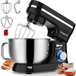Vospeed Stand Mixer Dough Blender, 5 QT, 8 Speed 1000W Electric Food/Cake Mixer - Picture 1 of 7