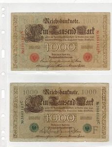 (5) VARIO 2C Taschenseiten für Briefmarken, Geld und andere Sammel Klarsichttaschen - Bild 1 von 7