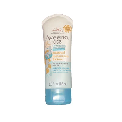 Aveeno Kids Continuous Protection Zinc Oxide 3 Fl Oz (Pack of 1), Exp 8/25 - Image 1 of 3