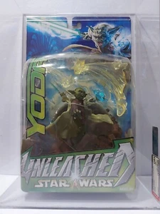 Star Wars Unleashed Yoda 2003 Graded AFA U85 NM+ Jedi ROTJ TPM ROTS 1st ed card - Picture 1 of 13