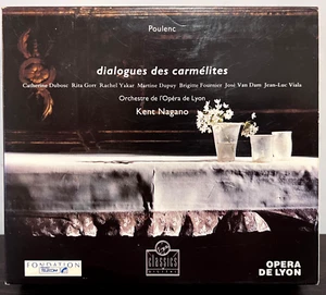 Kent Nagano - Poulenc Dialogues Des Carmelites (1992)- Compact Disc CD - EX Cond - Picture 1 of 3