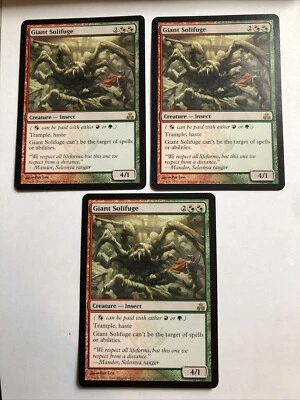 Giant Solifuge X3 Guildpact Ex+ Condition See Pics Front/Back - Image 1 of 4
