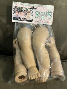New Set of Syndee's Crafts Doll Arms & Legs Size Large # 41001 Doll Making NEW!