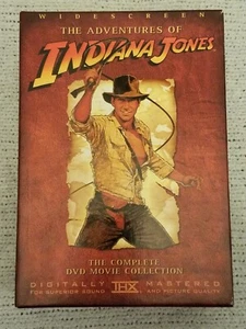 The Adventures of Indiana Jones Complete DVD Movie Collection Widescreen Box Set - Picture 1 of 3