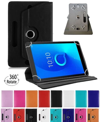 Universal Tablet Cover Fits for ALL 10" 10.1-inch Android Tab 360 rotating Case - Image 1 of 4