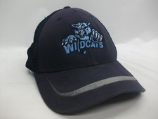 Moncton Wildcats QMJHL Hockey CCM Hat Blue Hook Loop Trucker Cap