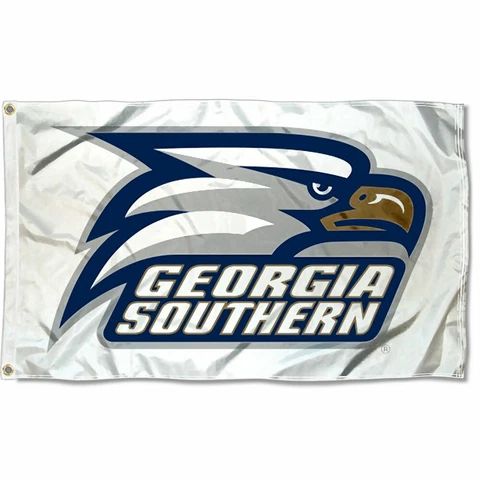 Georgia Southern Eagles White Flag Large 3x5 Cover