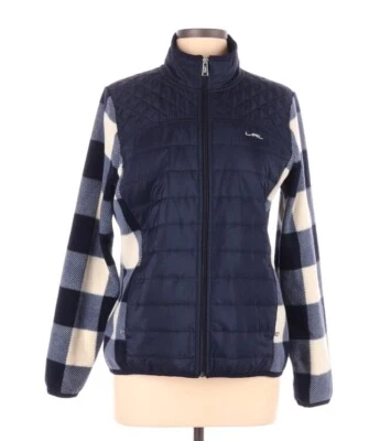 Chaqueta acolchada híbrida activa Ralph Lauren polar guinga a cuadros acolchada para mujer L  Foto 1 de 4