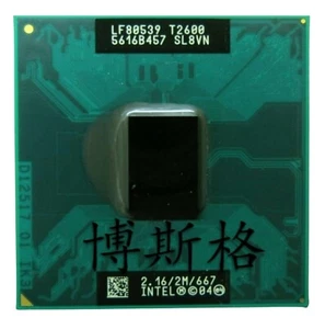 Intel Core Duo T2600 2.16GHz Dual Core Processor SL8VN Socket M 31W CPU - Picture 1 of 1