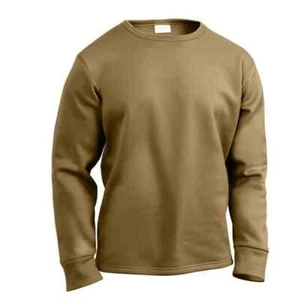 Camisa Pullover Estilo Militar Base ECWCS Poli Cuello Redondo Top Térmica Talla XX-Grande - Imagen 1 de 1
