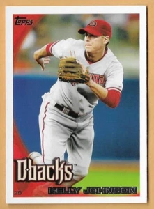 KELLY JOHNSON ARIZONA DIAMONDBACKS #614 - TOPPS NM-MT 2010 - Picture 1 of 2
