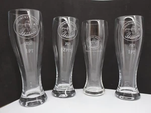 Beer Glasses Etched Country South Steelers 2021 - Bild 1 von 4