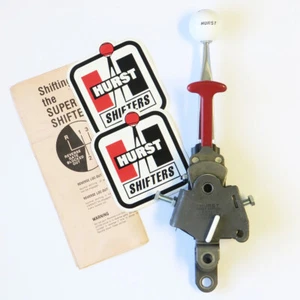HURST USA Drag Race 4 Speed Super Shifter 3 Shifter 4910002 Reverse Lockout - Foto 1 di 3