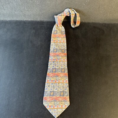 Corbata para hombre Metropolitan Museum 100 % seda 57L x 4W Foto 1 de 4