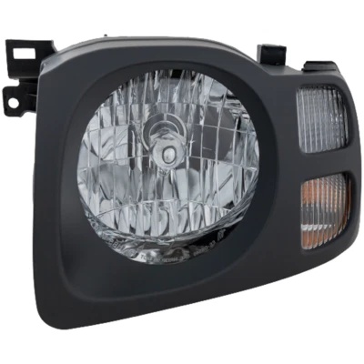 Fits 02-04 NS XTERRA HEADLAMP ASSY W/ DARK GREY BEZEL LH Foto 1 de 4