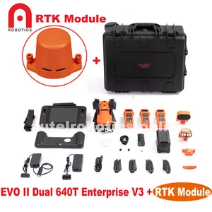 2025Autel Evo 2 Dual 640t V3 Enterprise+Smart Controller V3+ RTK Module 42min - Picture 1 of 21