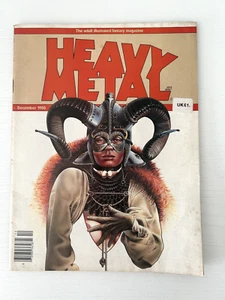 Vintage Heavy Metal Magazine December 1980 VG Christos Achilleos Cover Art - Picture 1 of 3