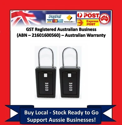 2 x SURF LOCK KEY SAFE BOX STORAGE PADLOCK COMBINATION MTB CYCLING RUNNING CY - image 1 of 4