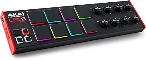 AKAI LPD8 USB Laptop Midi usb Pad Controller Black with Original Box ‎LPD8 MK2 - Image 1 of 1