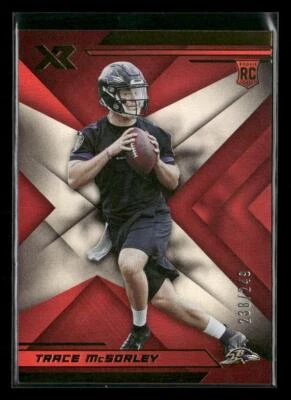 2019 Panini XR #169 Trace McSorley Red #/249 RC - Image 1 of 2