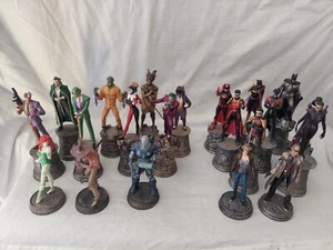 EAGLEMOSS DC CHESS COLLECTION Batman Ivy Riddler Robin Batgirl Freeze Scarecrow - Picture 1 of 43