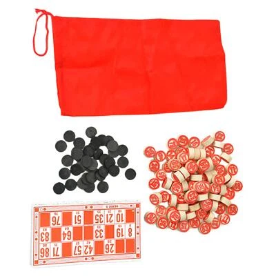 130Pcs Bingo Chess for Kids Adults Bingo Chips for Party Gathering Traveling - Image 1 of 4