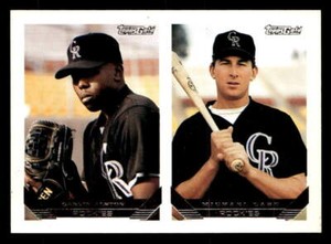 Garvin Alston / Michael Case 1993 Topps  Card #661 Colorado Rockies