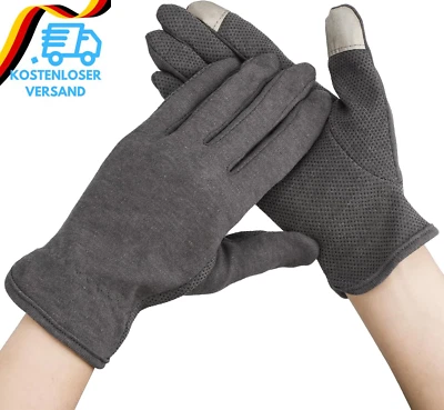 BESUCHE DEN SEGBEAUTY-STORE Segbeauty Baumwollhandschuhe, 6 Paar Feuchtigkeitsspendende Handschuhe Mit Touch