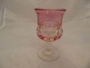 King's Crown Cranberry Double Flash Cognac Glasse(s) - Bild 1 von 1