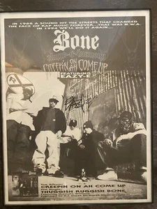 Eazy E Autograph Original Authentic N.W.A. Bone thugs N Harmony History - Picture 1 of 6