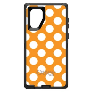 OtterBox Defender für Galaxy Note (Modell auswählen) weiß & orange gepunktet - Bild 1 von 11