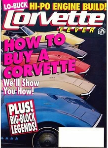 Chevy CORVETTE FEVER September 1992 w/57,64,69,73,74,75,76,77,78,79,80,81,82,92 - Picture 1 of 1