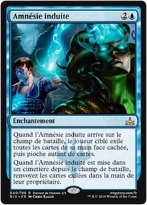 MTG Magic RIX - Induced Amnesia/Amnésie induite, French/VF - Picture 1 of 1