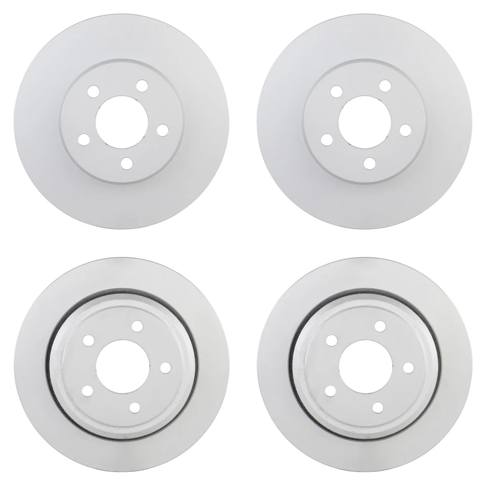 Kit de pastillas de freno de disco rotores delanteros traseros Bosch QuietCast para Ranger 4x4 2010-11 Foto 1 de 1