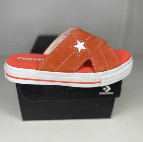 Sandali donna Converse One Star arancioni slip on taglia 6
