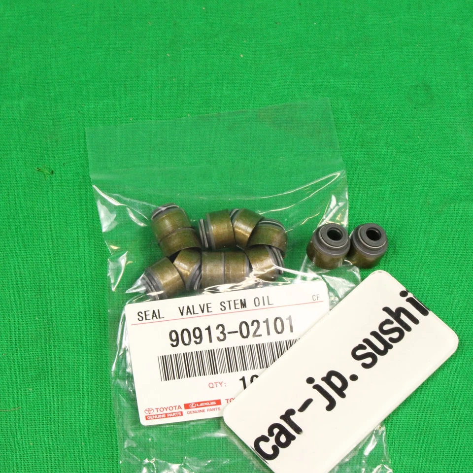 TOYOTA Lexus Genuine RAV4 MR2 4Runner Intake Valve Stem Oil Seal 90913-02101 x12 - Image 1 of 4