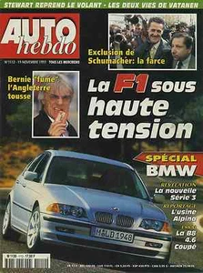 Hebdo Auto Nr.1112 19.11.1997 Alpina B8 4.6 VW Golf V5 - Bild 1 von 1