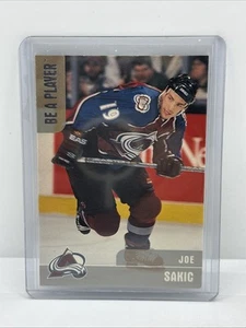 1999 In The Game Be A Player #103 Joe Sakic #/1000 - Imagen 1 de 3